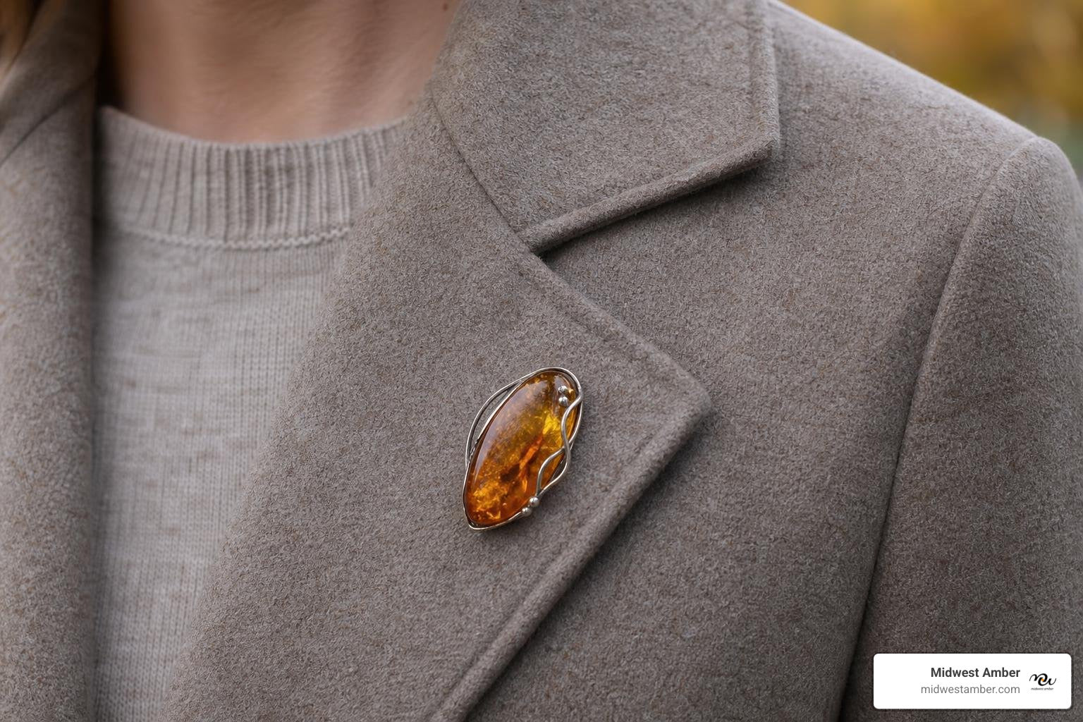 Pin Your Style with These Stunning Baltic Amber Brooches