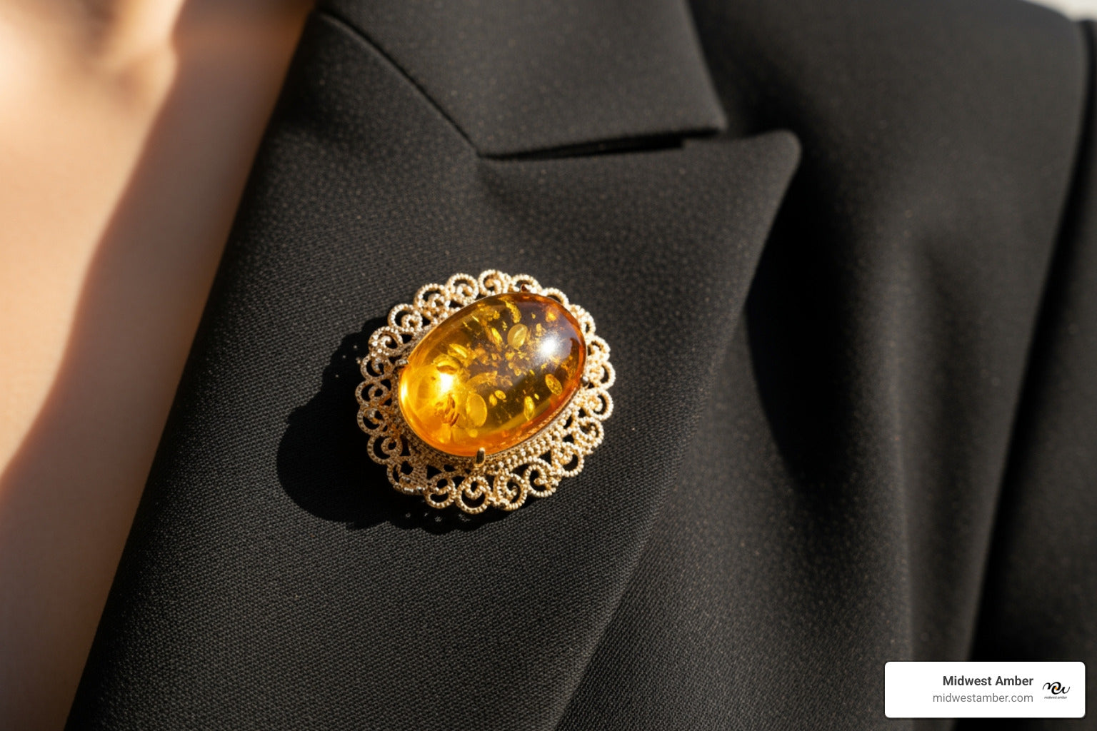 Why Amber Brooches are Making a Huge Comeback