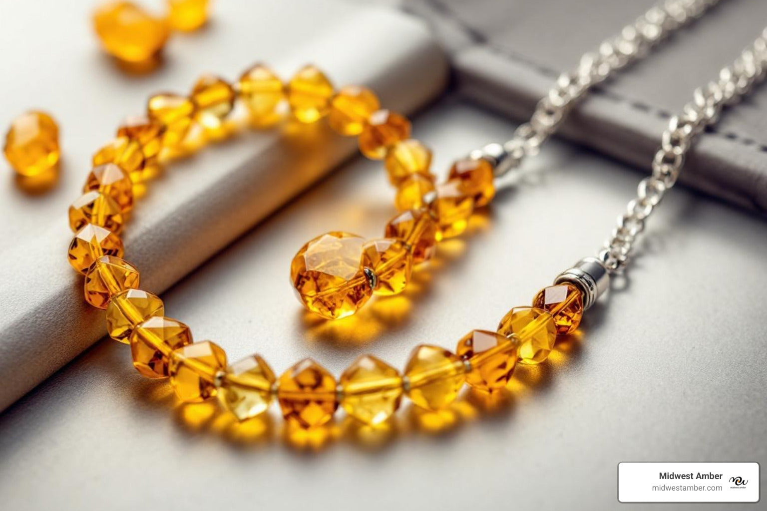 Complete Your Look: Discover Men's Amber Jewelry Sets