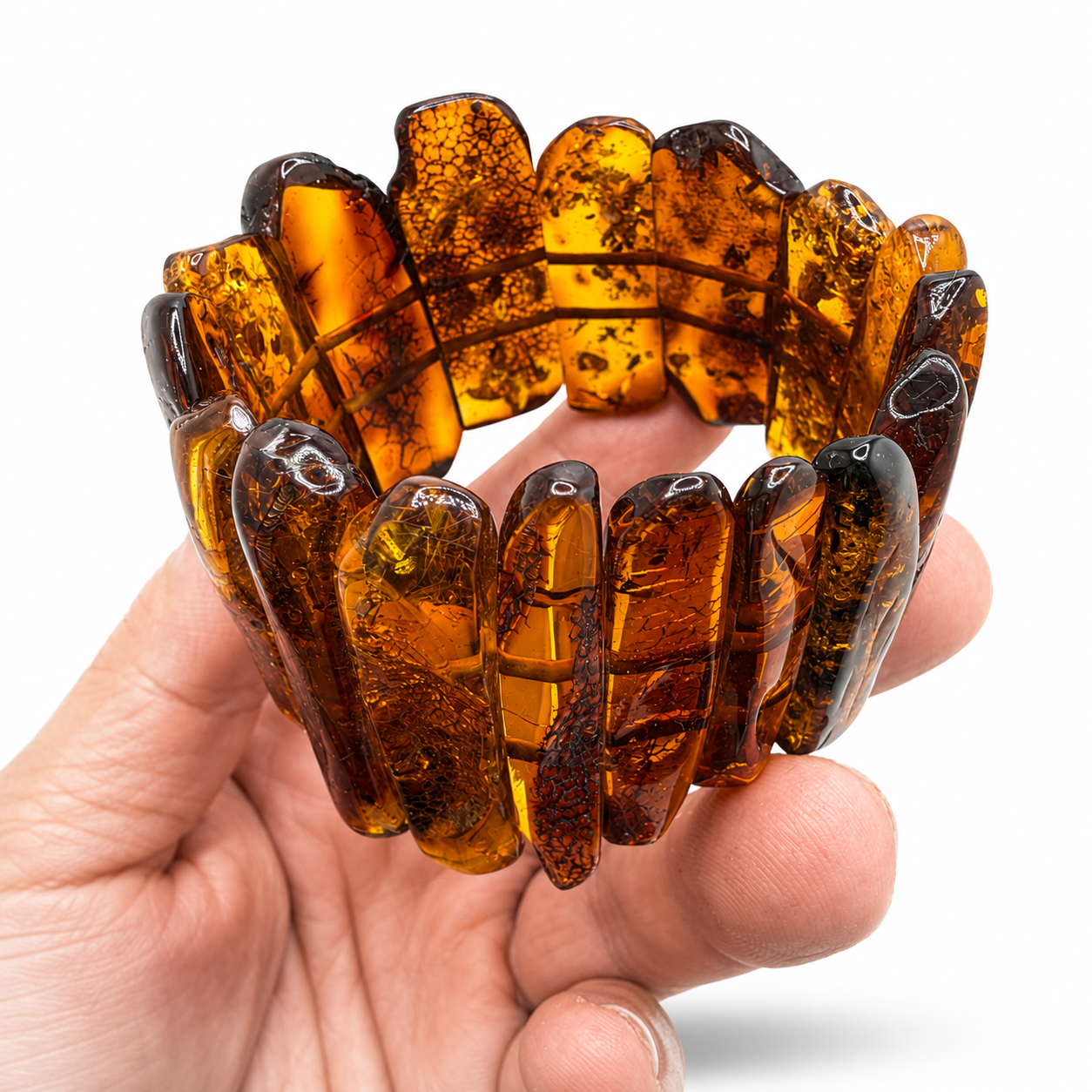Baltic Amber Stretch Bracelet