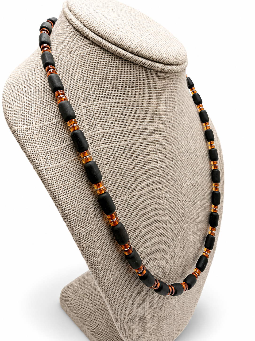 Genuine Baltic Amber Men’s Necklace