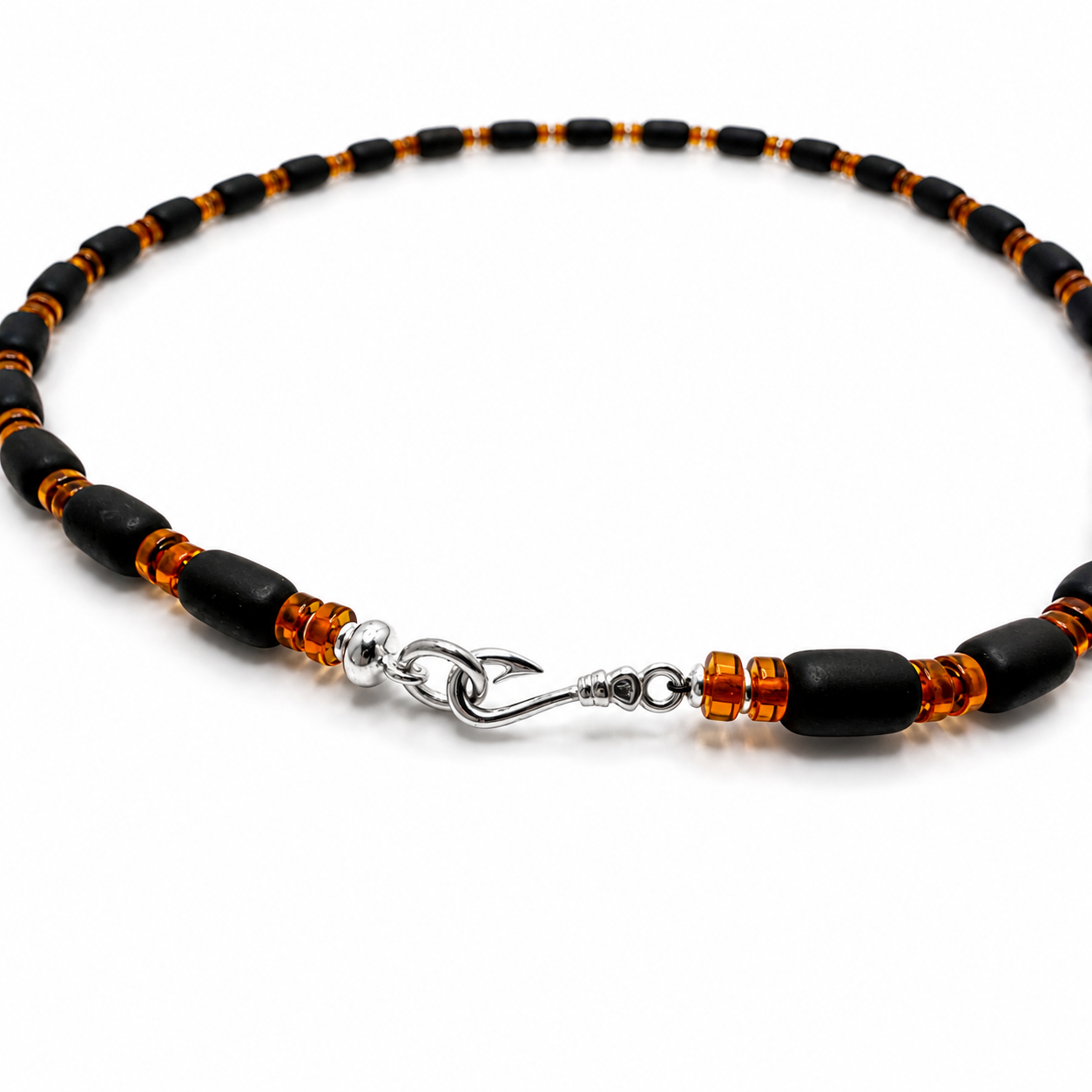 Genuine Baltic Amber Men’s Necklace