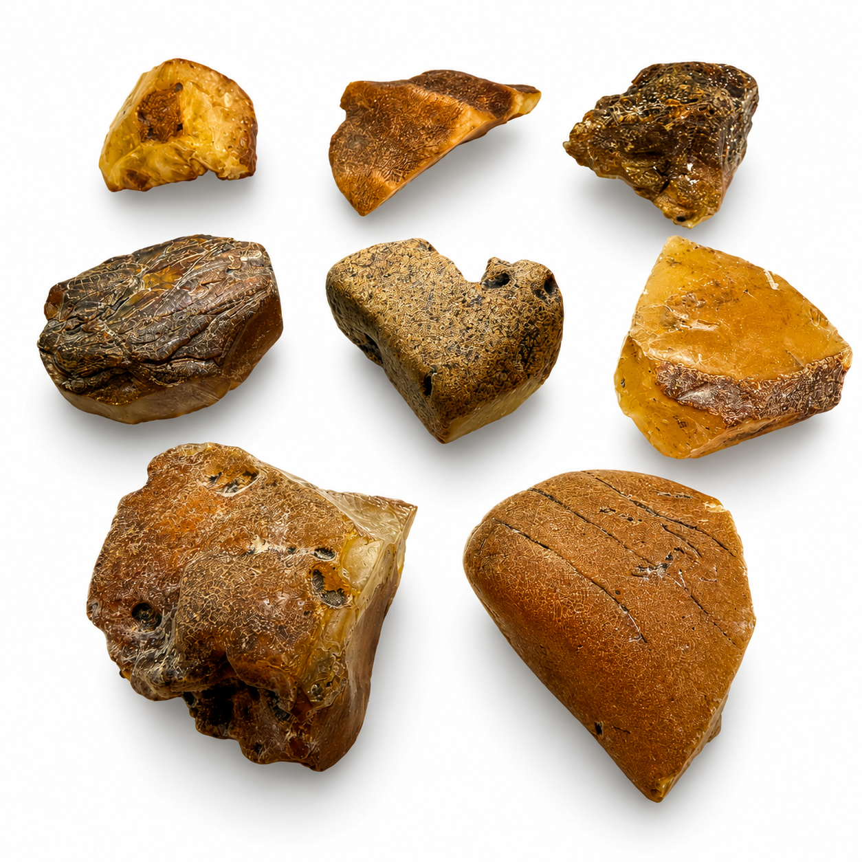 Genuine Baltic Amber Rough Stones
