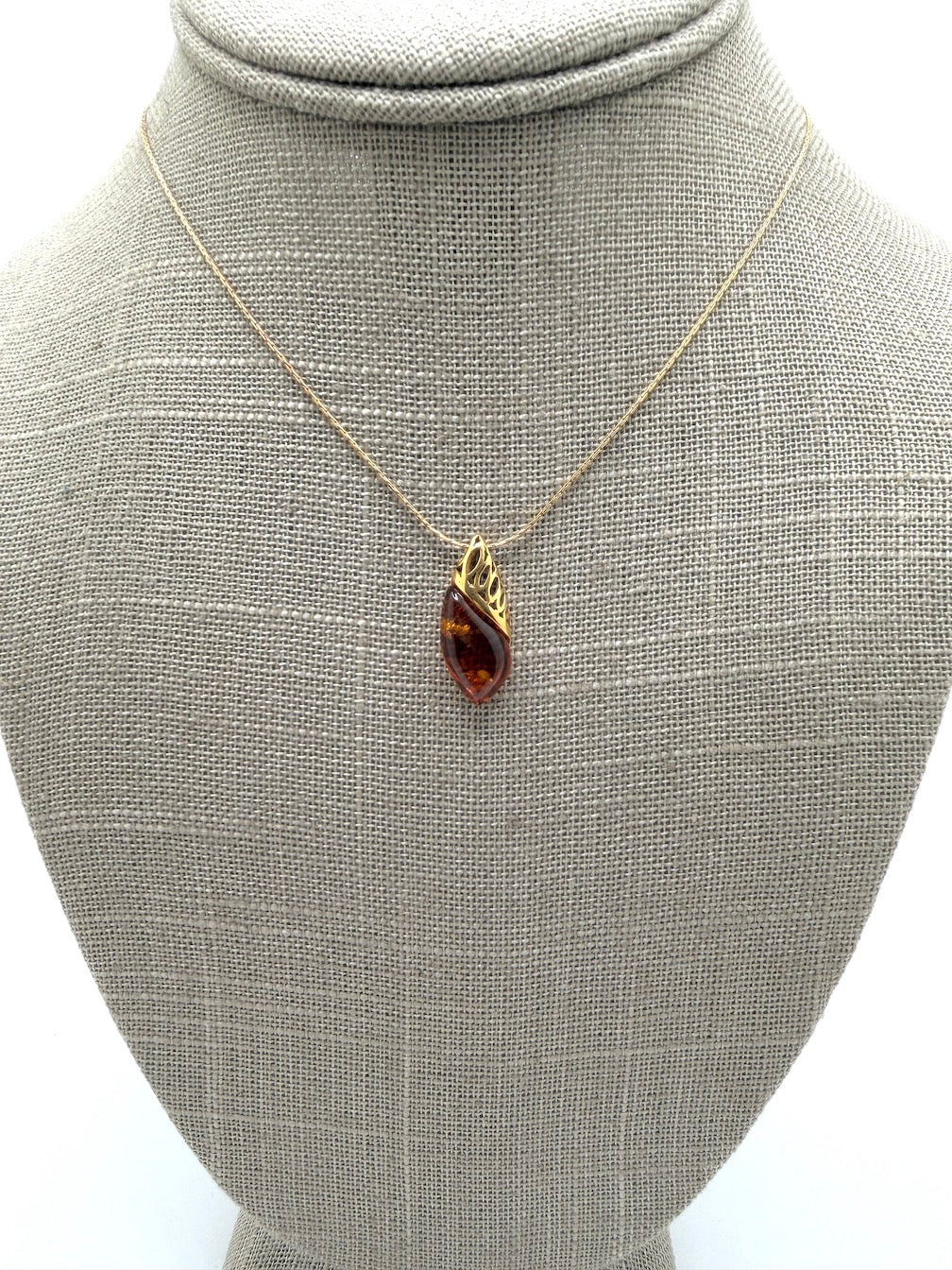 Gold Plated Sterling Silver Dainty Necklace | Minimal Everyday Pendant | 4 Styles to Choose | 18 Inch Chain