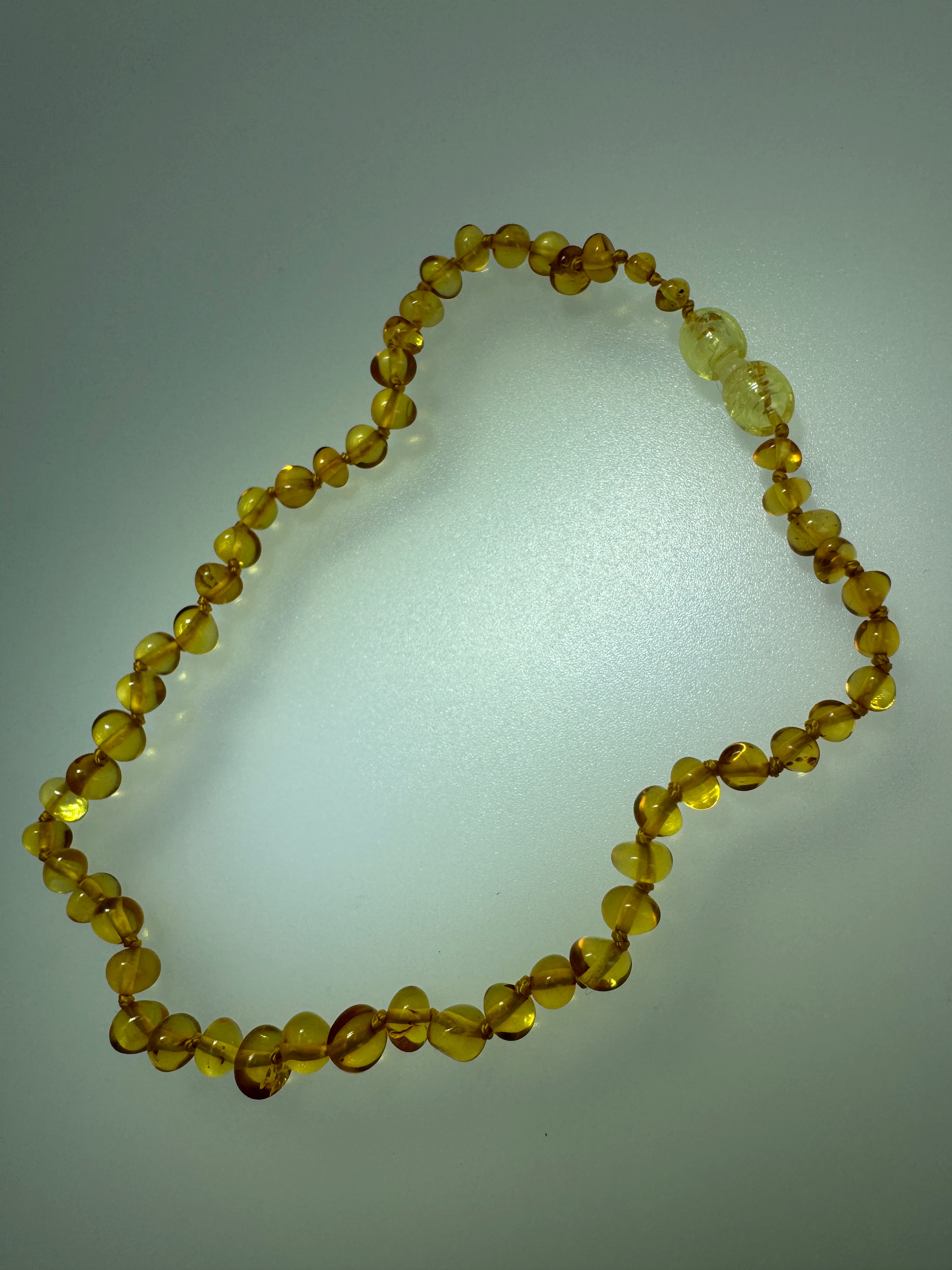 Genuine Baltic Amber Baby Teething Necklace – Cognac, Lemon, or Multicolor - Natural Pain Relief for Babies