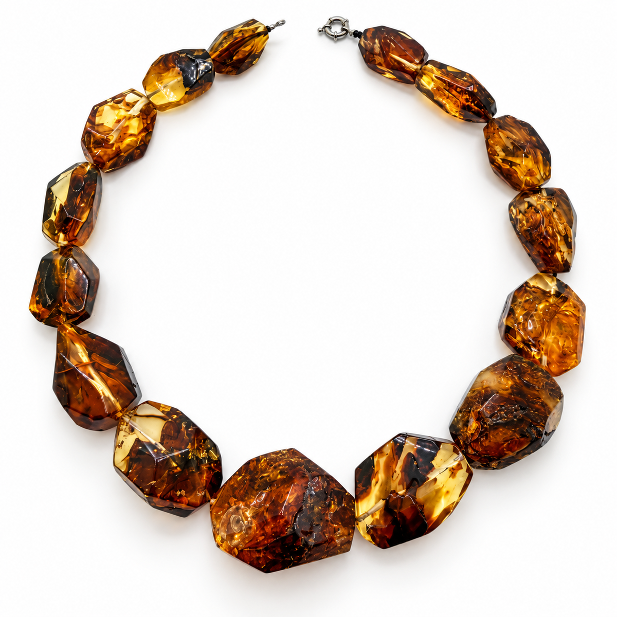 Museum Quality Baltic Amber Necklace & Matching Bracelet
