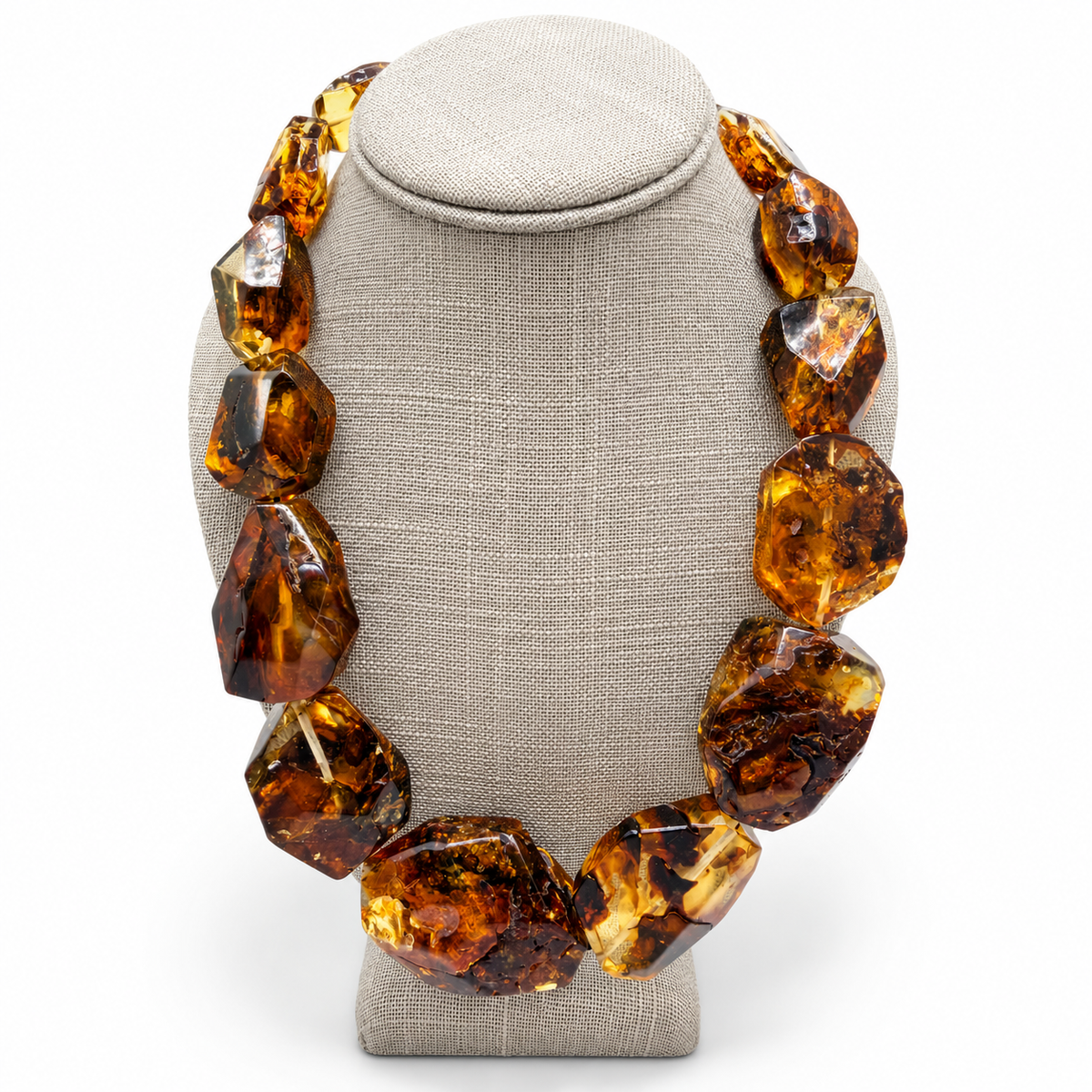 Museum Quality Baltic Amber Necklace & Matching Bracelet