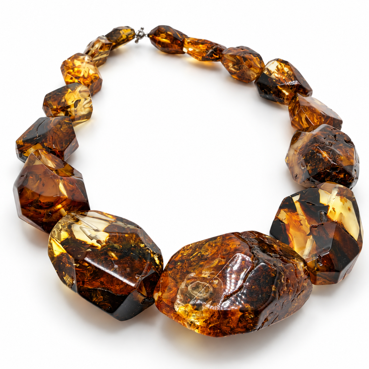 Museum Quality Baltic Amber Necklace & Matching Bracelet