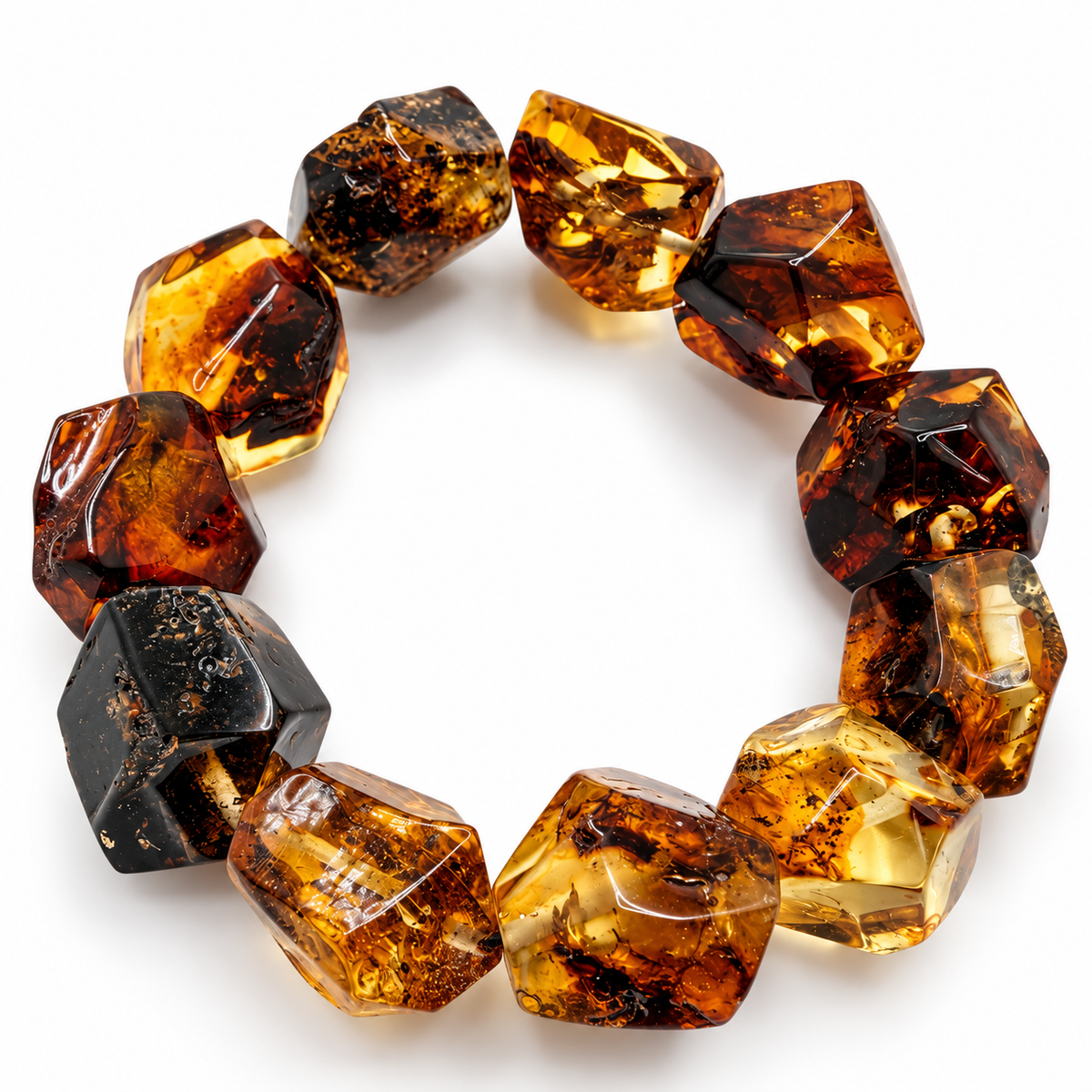 Museum Quality Baltic Amber Necklace & Matching Bracelet