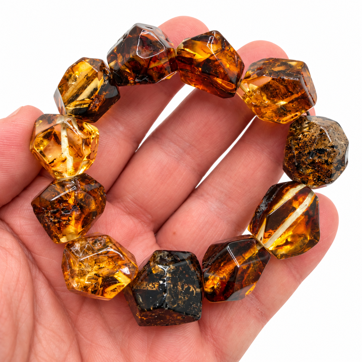 Museum Quality Baltic Amber Necklace & Matching Bracelet
