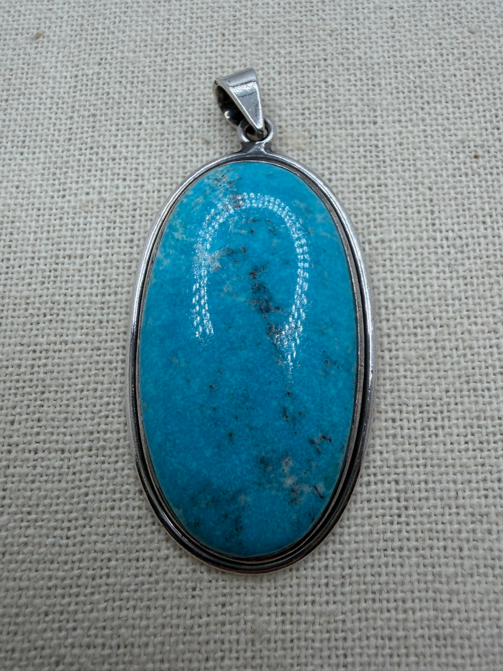 Natural Stone Statement Pendants in Sterling Silver | Turquoise, Agate, Amethyst & Labradorite | Handmade in Poland