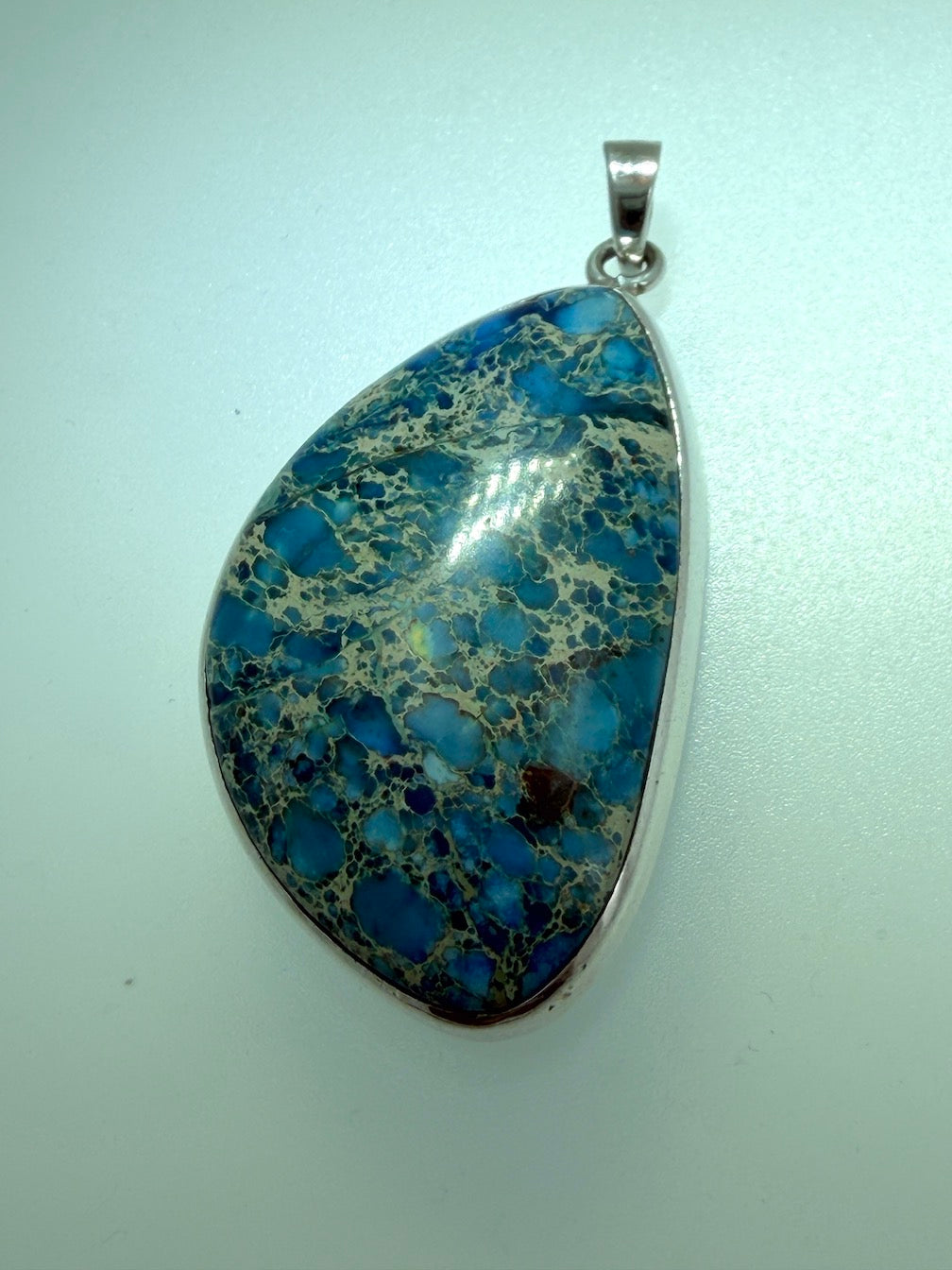 Natural Stone Statement Pendants in Sterling Silver | Turquoise, Agate, Amethyst & Labradorite | Handmade in Poland