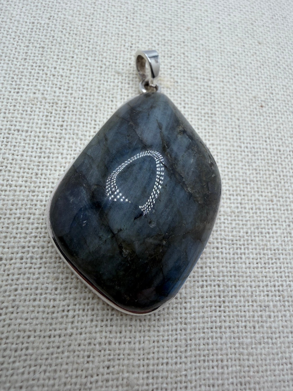 Natural Stone Statement Pendants in Sterling Silver | Turquoise, Agate, Amethyst & Labradorite | Handmade in Poland
