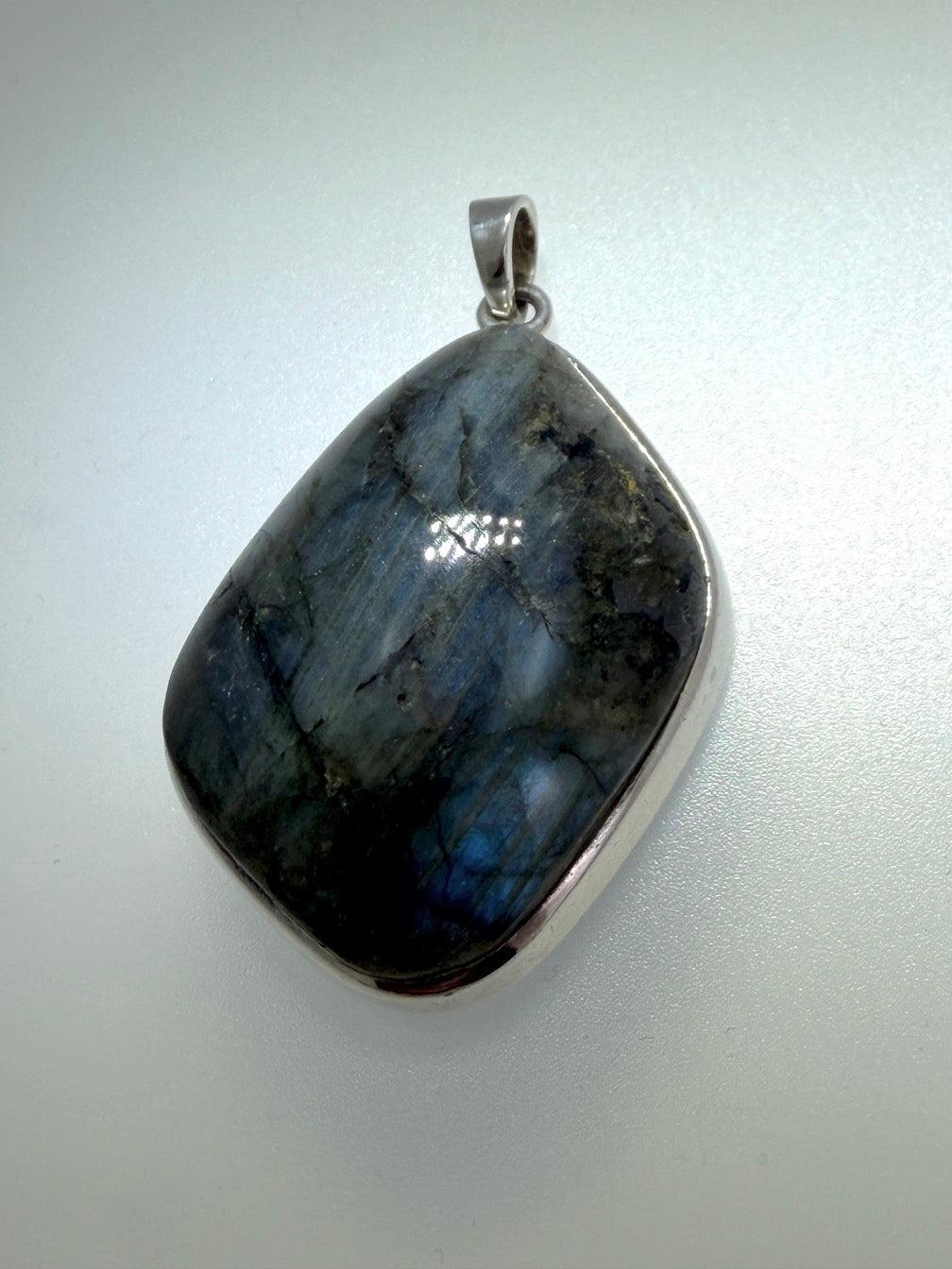 Natural Stone Statement Pendants in Sterling Silver | Turquoise, Agate, Amethyst & Labradorite | Handmade in Poland