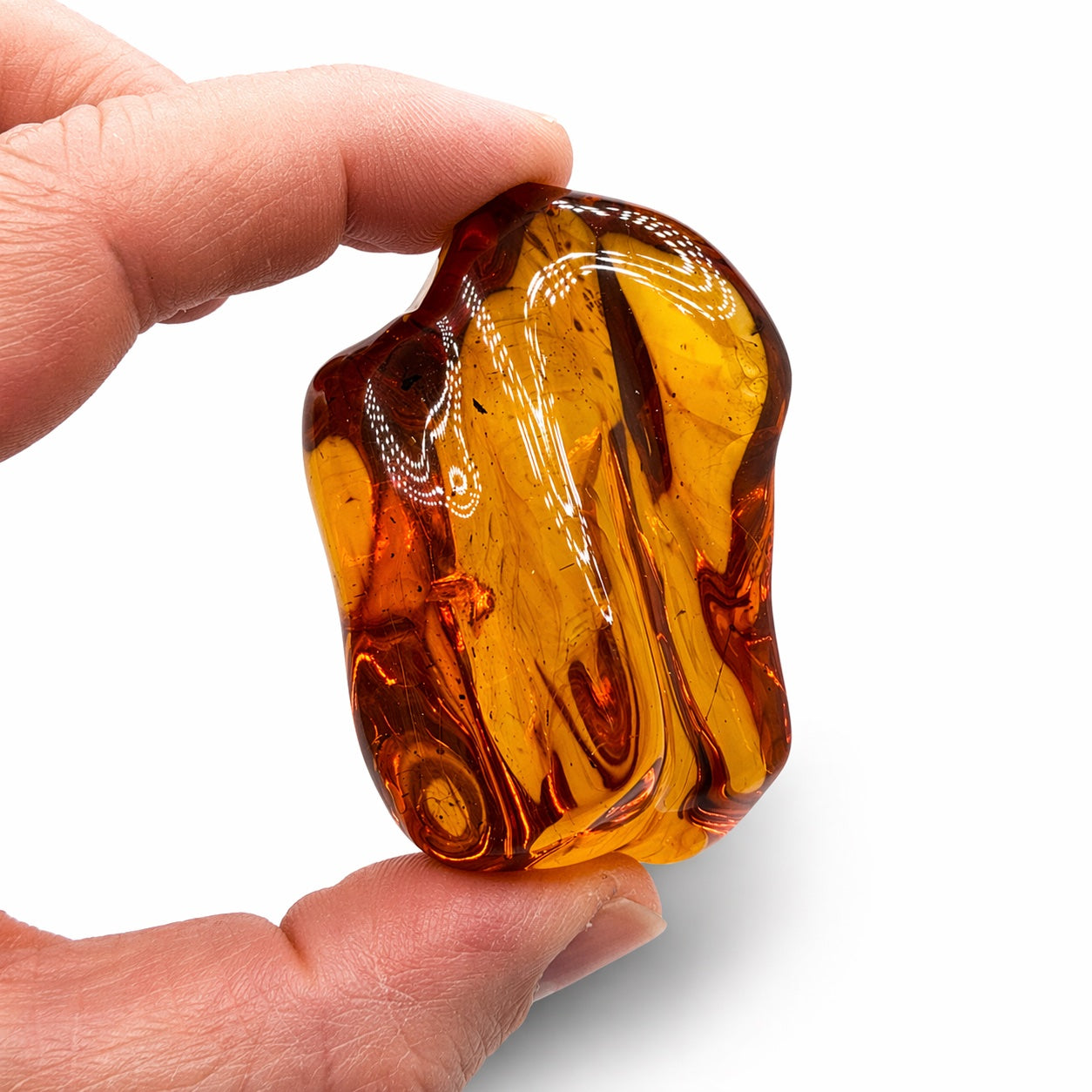 Genuine Baltic Amber Collector Chunks – Museum Quality Fossil Amber with Inclusions – One of a Kind Specimens – Natural Raw Amber Pieces
