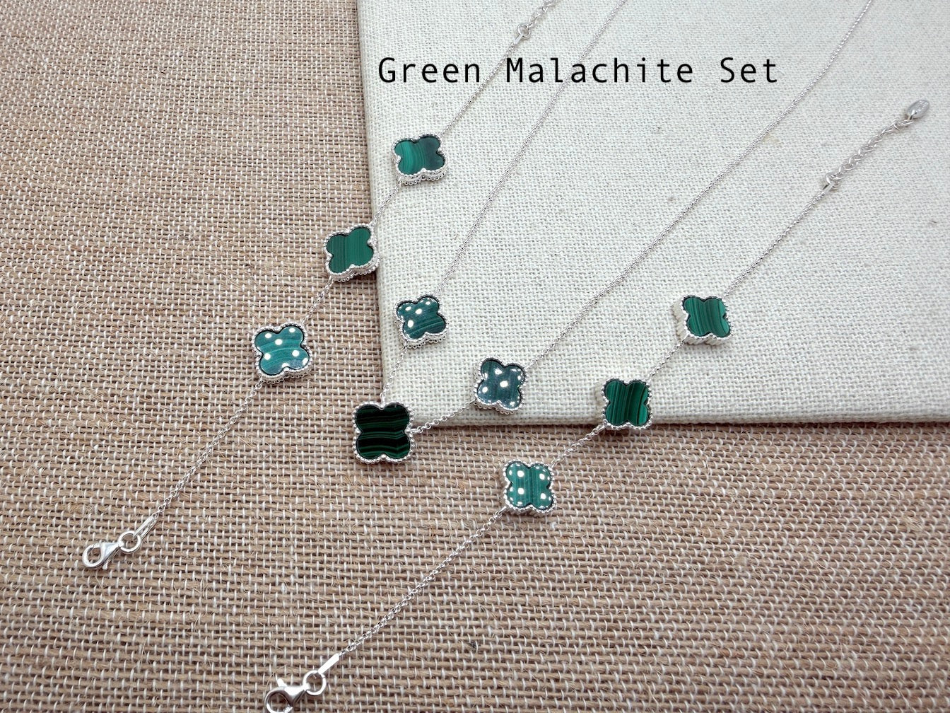Handmade in Poland Sterling Silver Clover Jewelry