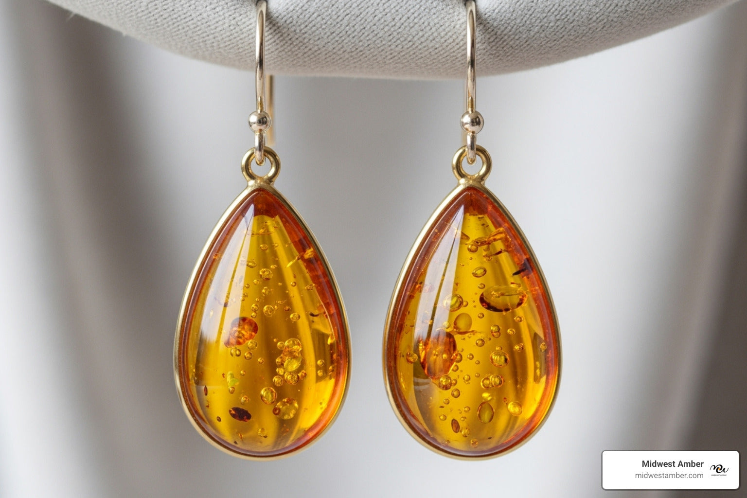 Amber Drop Earrings: A Dazzling Dive into Style