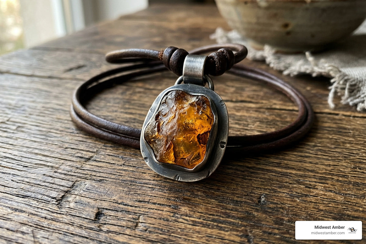 A Comprehensive Guide to Unique Men's Amber Jewelry