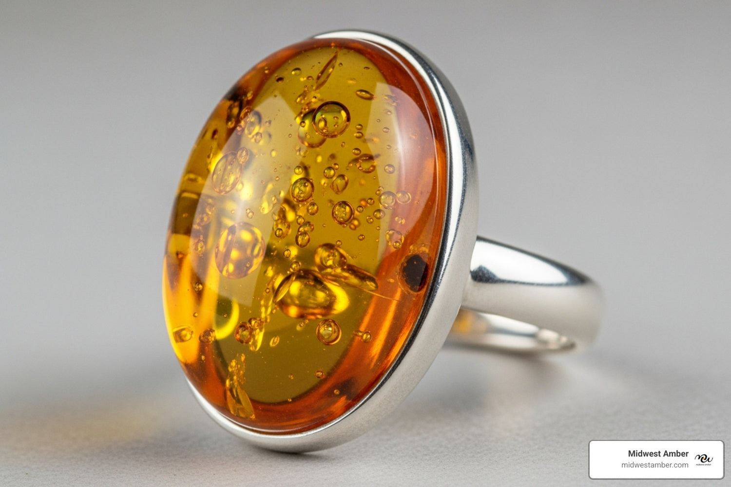 Circle of Style: The Best Amber Rings for You