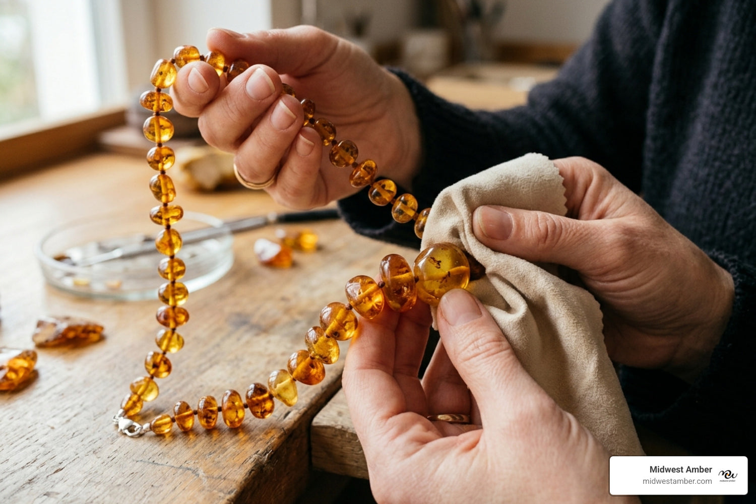 Don't let your amber lose its luster