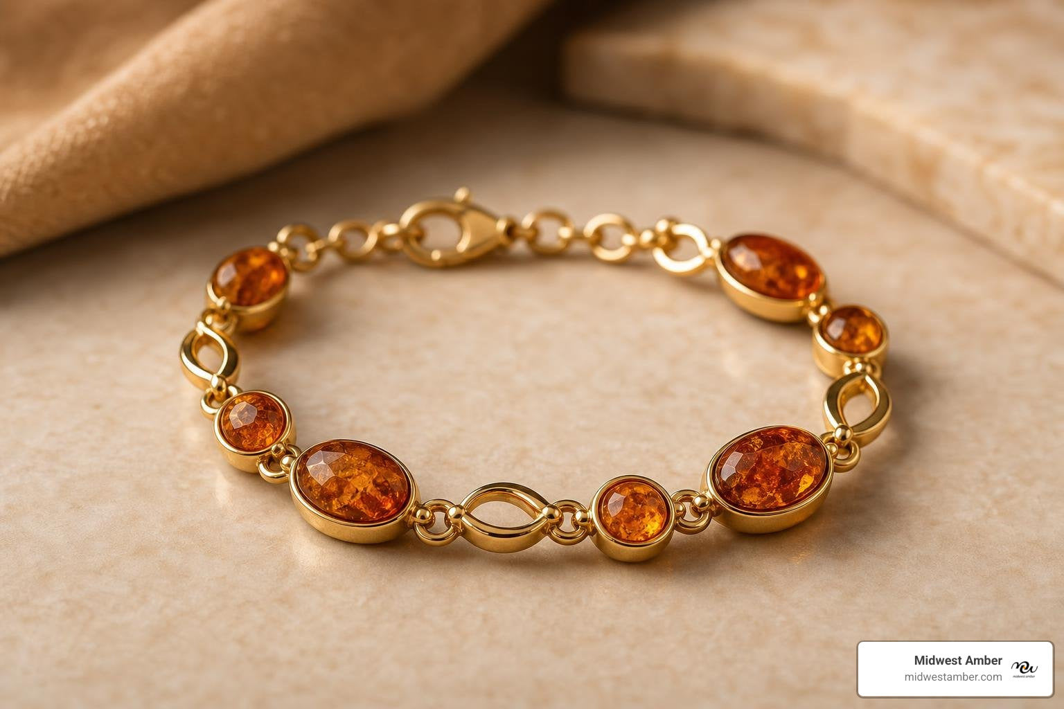Why Your Jewelry Box Needs an Amber and Gold Bracelet