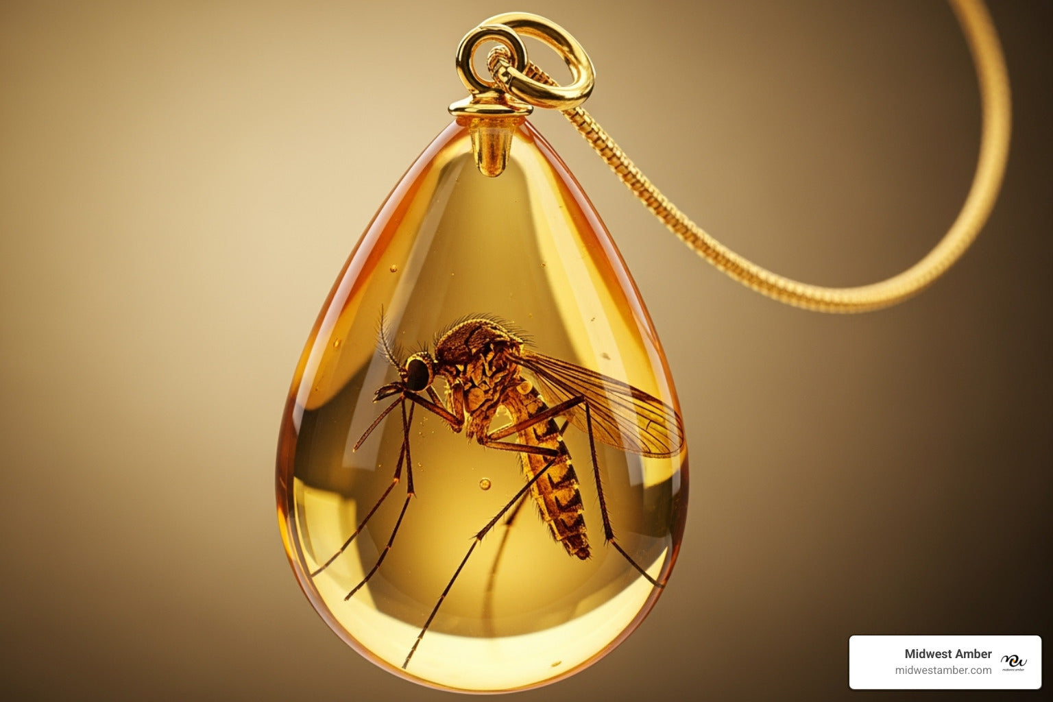Jurassic Gems: Where to Find Mosquito in Amber Necklaces