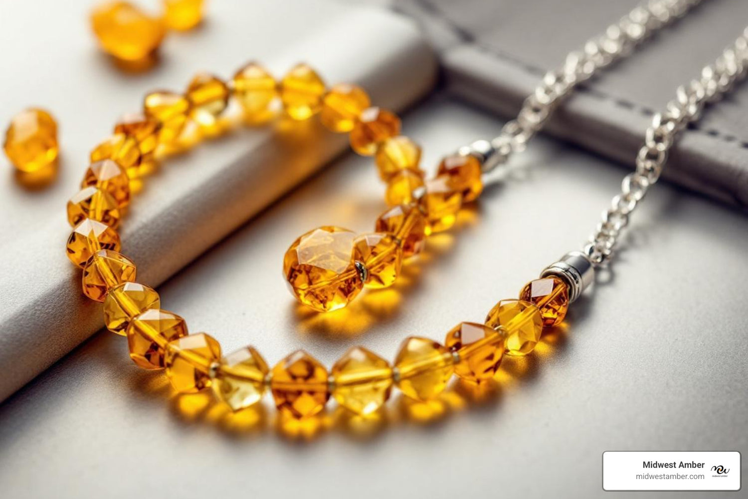 Complete Your Look: Discover Men's Amber Jewelry Sets