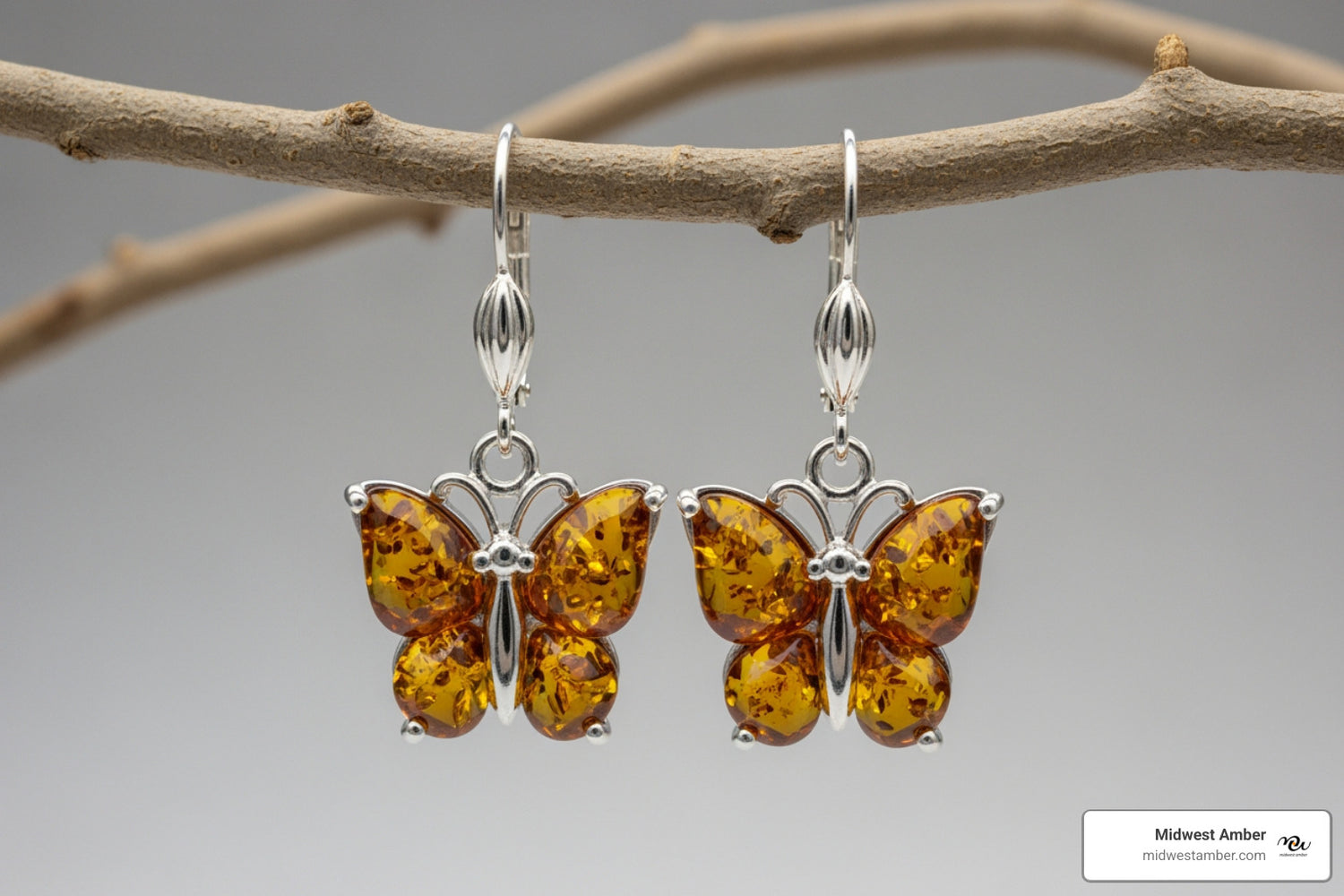 Earring Excellence: Why We Love Amber Butterflies
