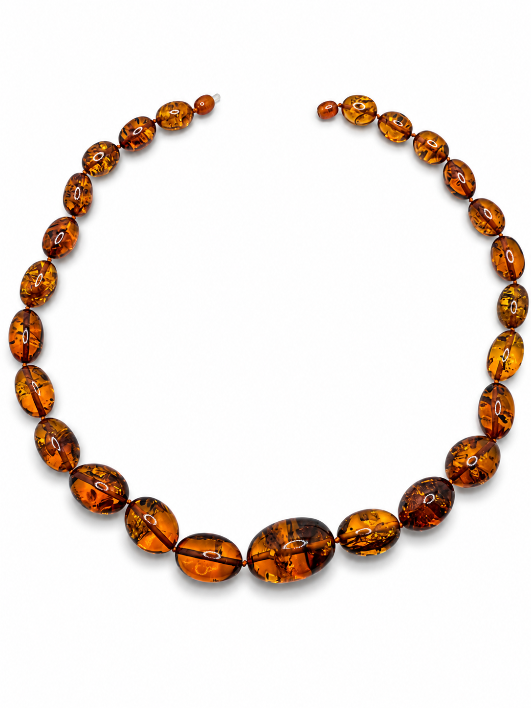 Genuine Baltic Amber Graduated Necklace