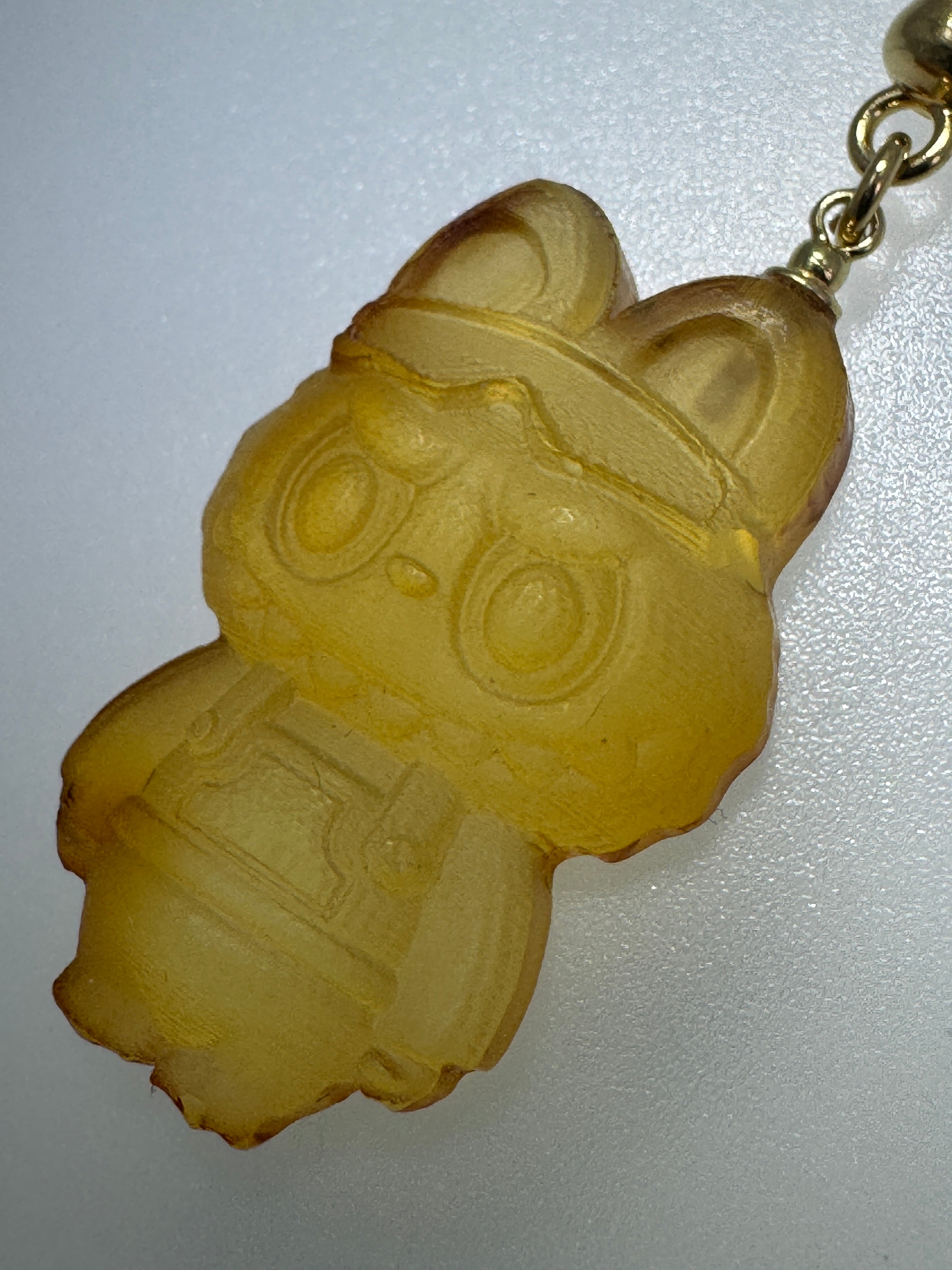 Baltic Amber “Labubu” Purse Charm