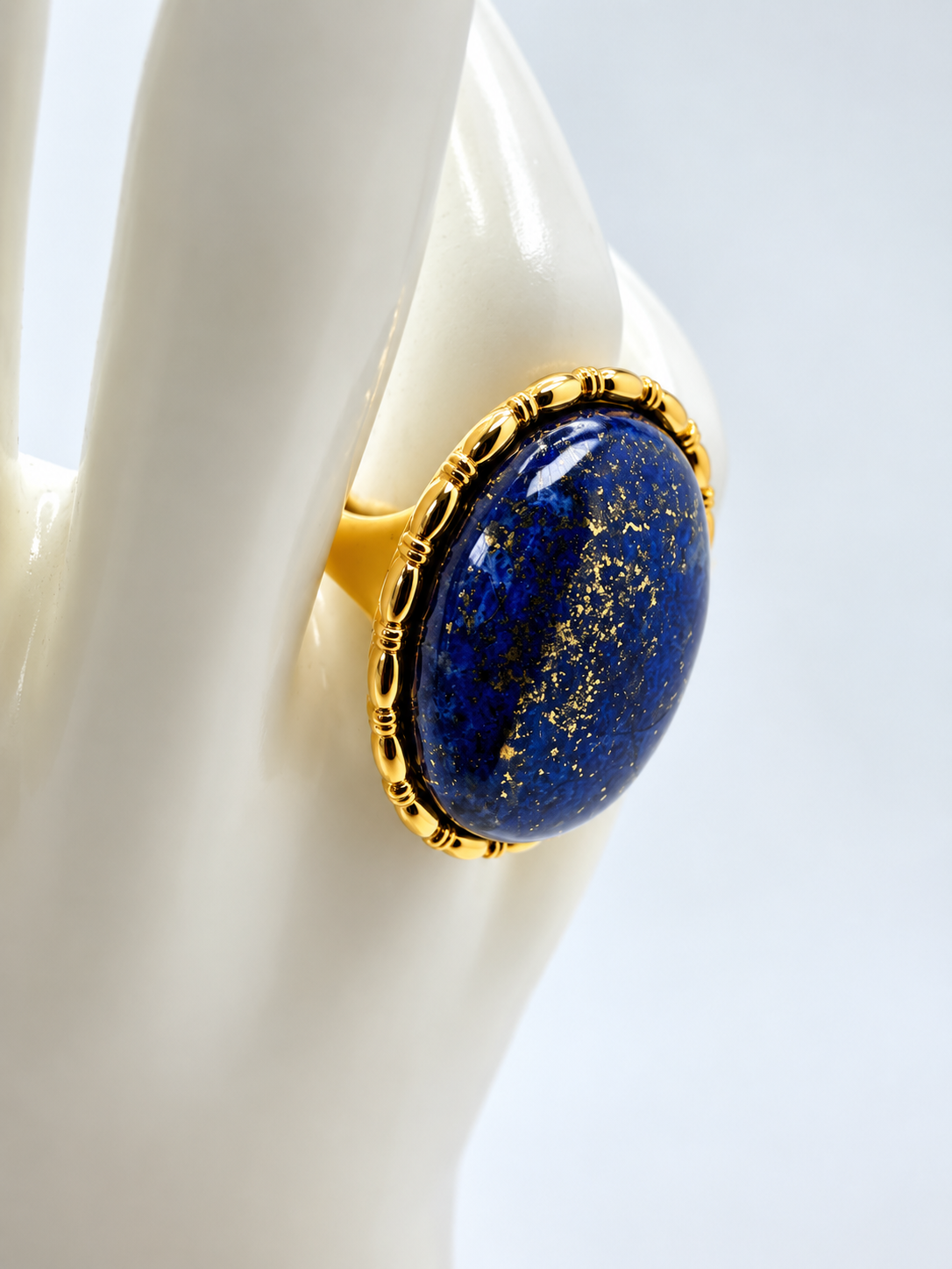 Genuine AAA Lapis Lazuli Ring