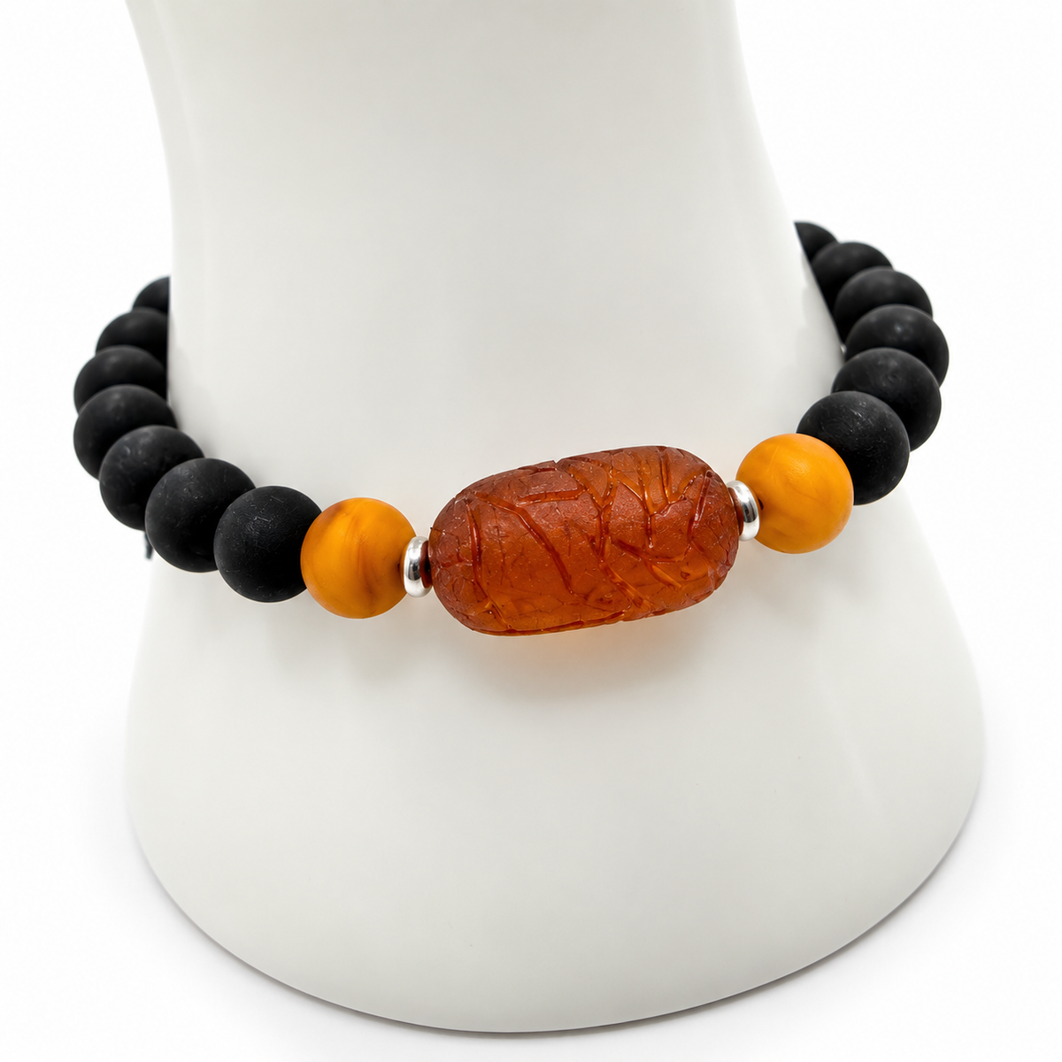 Genuine Baltic Amber Adjustable Bracelet