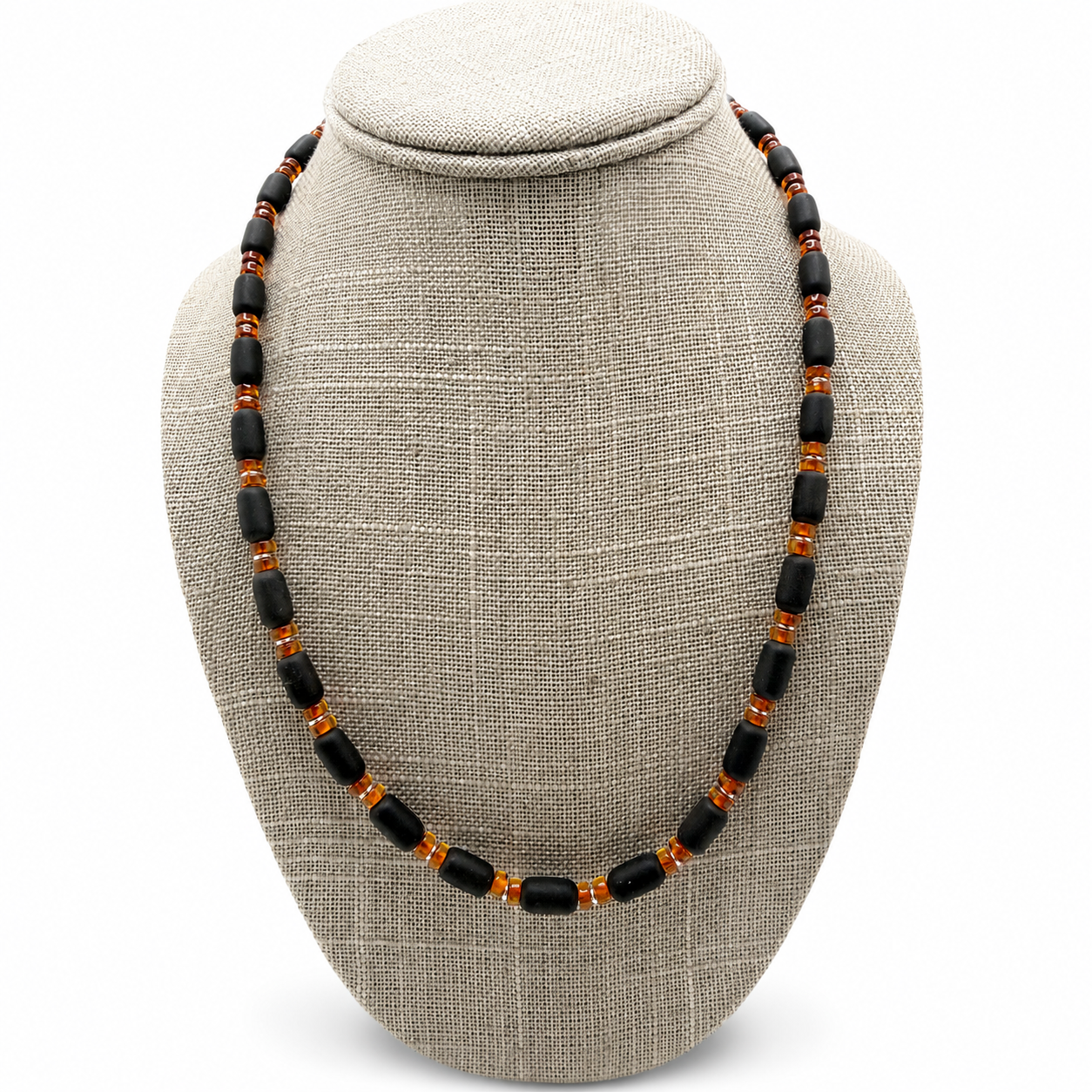Genuine Baltic Amber Men’s Necklace 