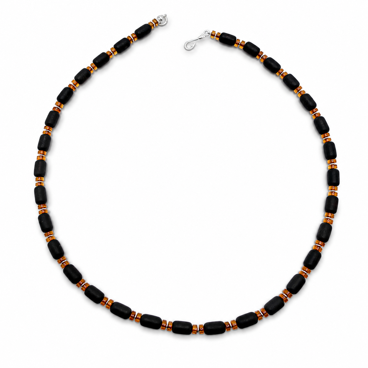 Genuine Baltic Amber Men’s Necklace 