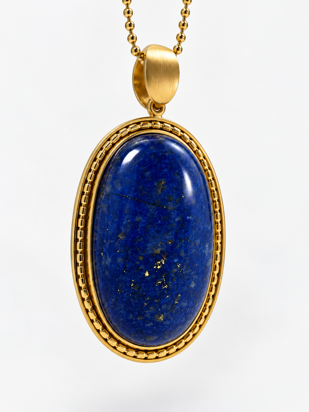 Genuine AAA Lapis Lazuli Pendant Necklace