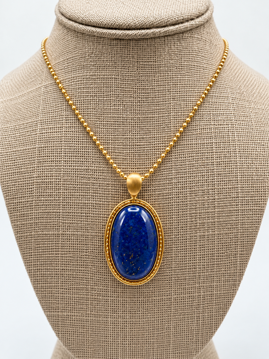 Genuine AAA Lapis Lazuli Pendant Necklace