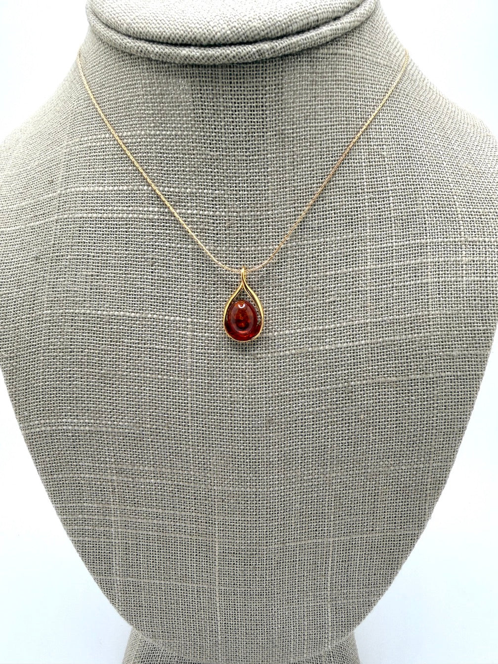 Gold Plated Sterling Silver Dainty Necklace | Minimal Everyday Pendant | 4 Styles to Choose | 18 Inch Chain
