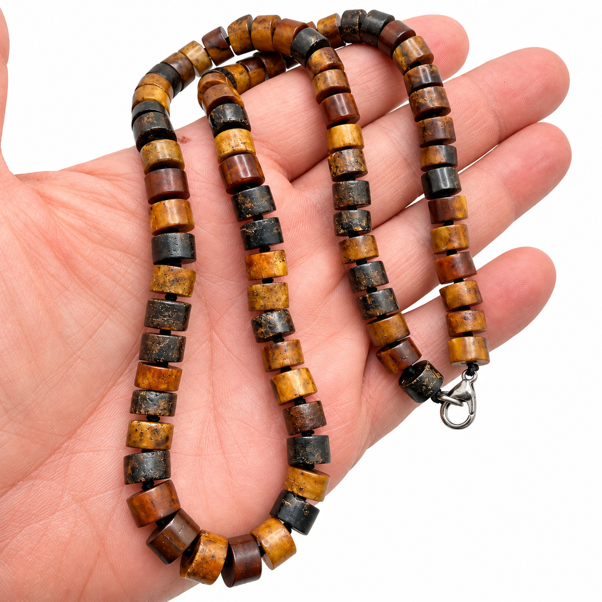 Men’s Genuine Baltic Amber Necklace 