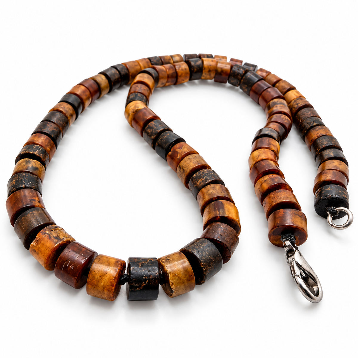 Men’s Genuine Baltic Amber Necklace 