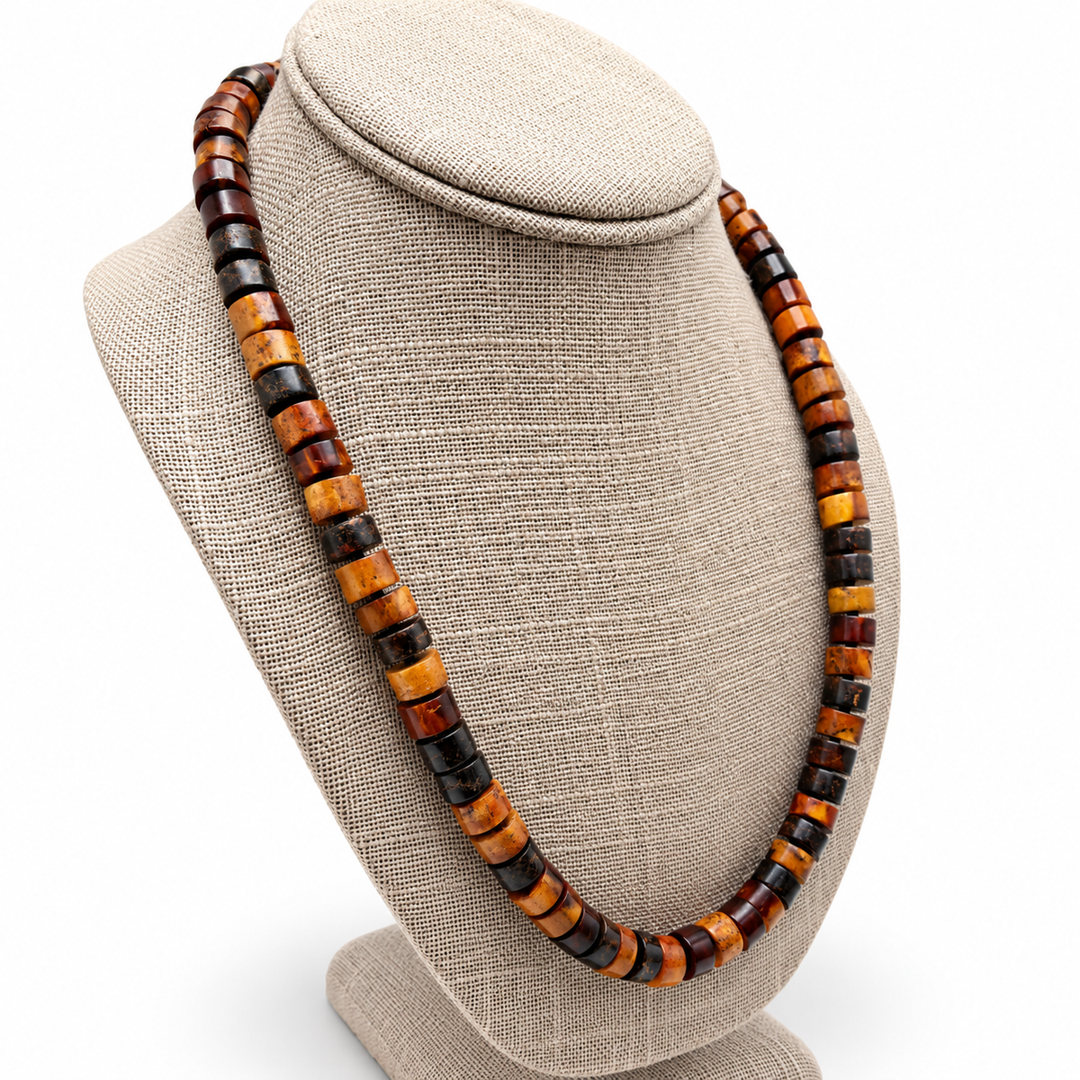 Men’s Genuine Baltic Amber Necklace 