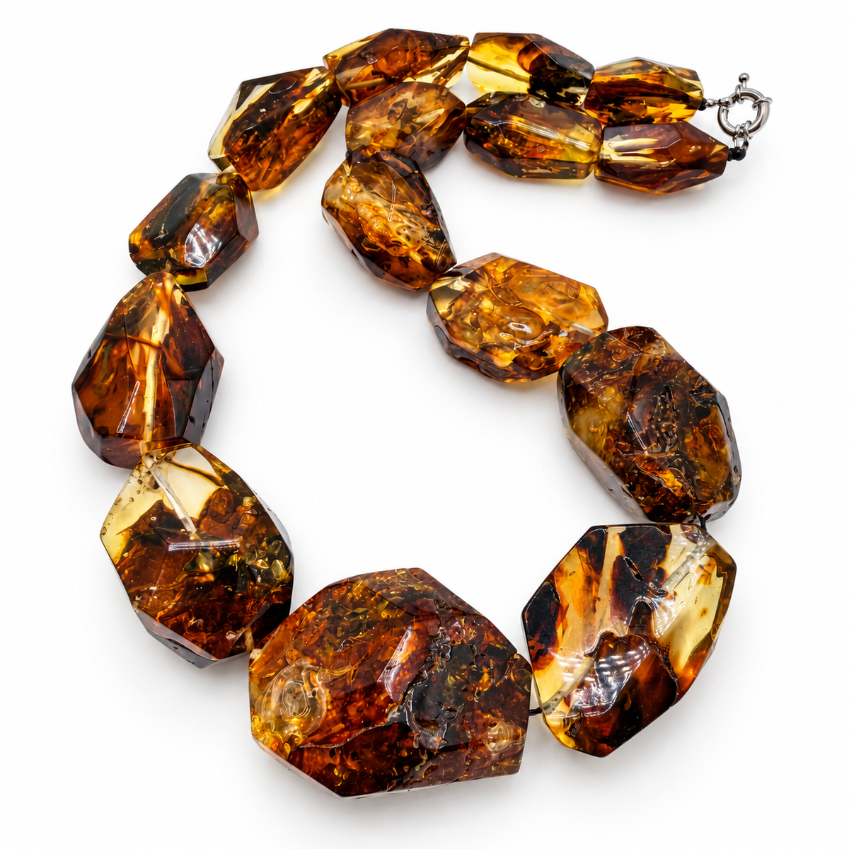 Museum Quality Baltic Amber Necklace & Matching Bracelet