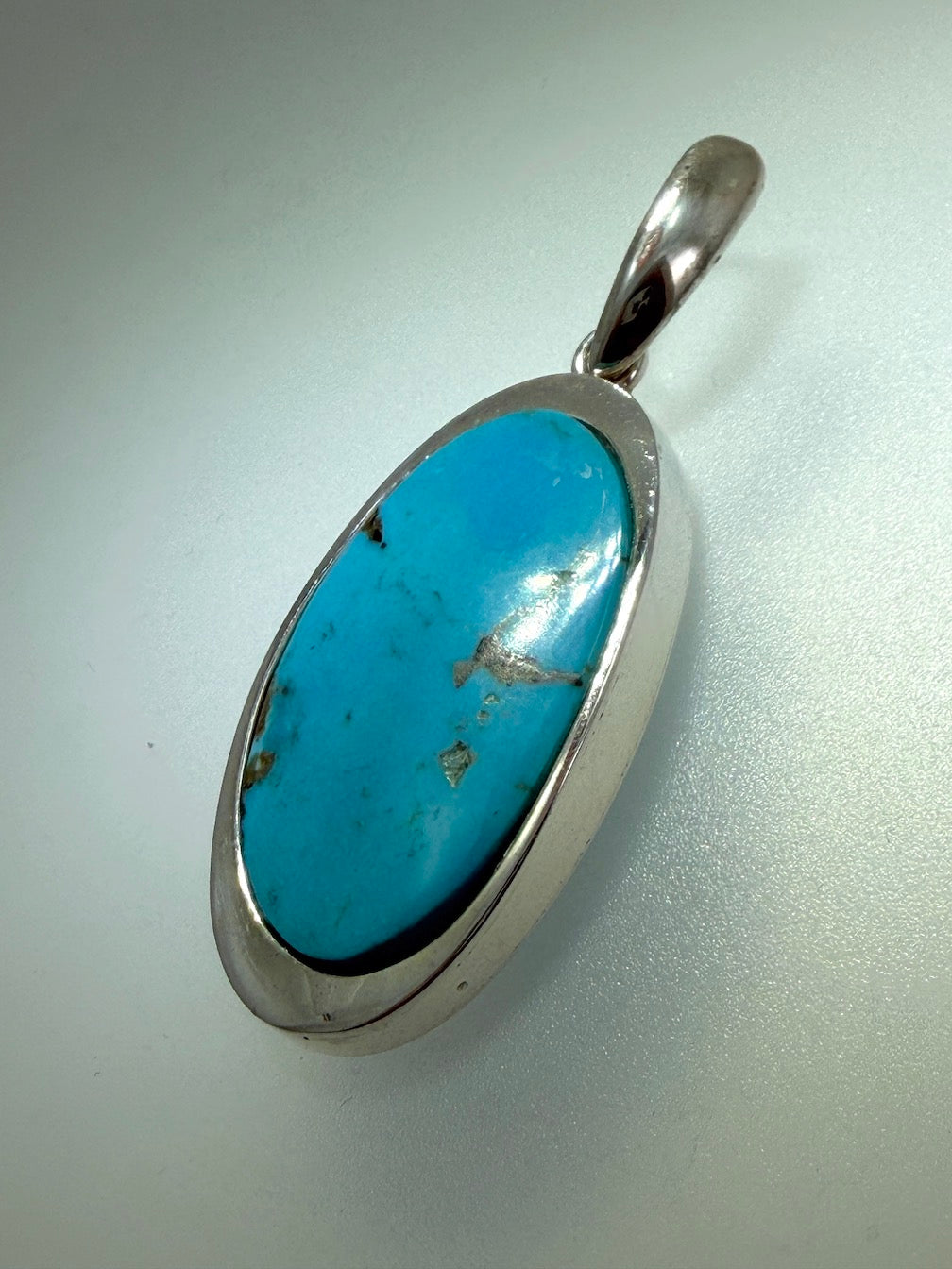 Natural Stone Statement Pendants in Sterling Silver | Turquoise, Agate, Amethyst & Labradorite | Handmade in Poland
