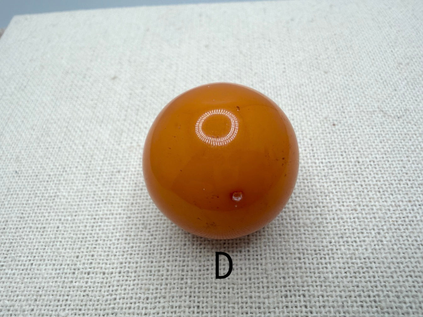 Oversized Baltic Amber Ball Pendant | Rare Butterscotch & Honey Yellow Amber | Large Perfect Round Drilled Amber Sphere