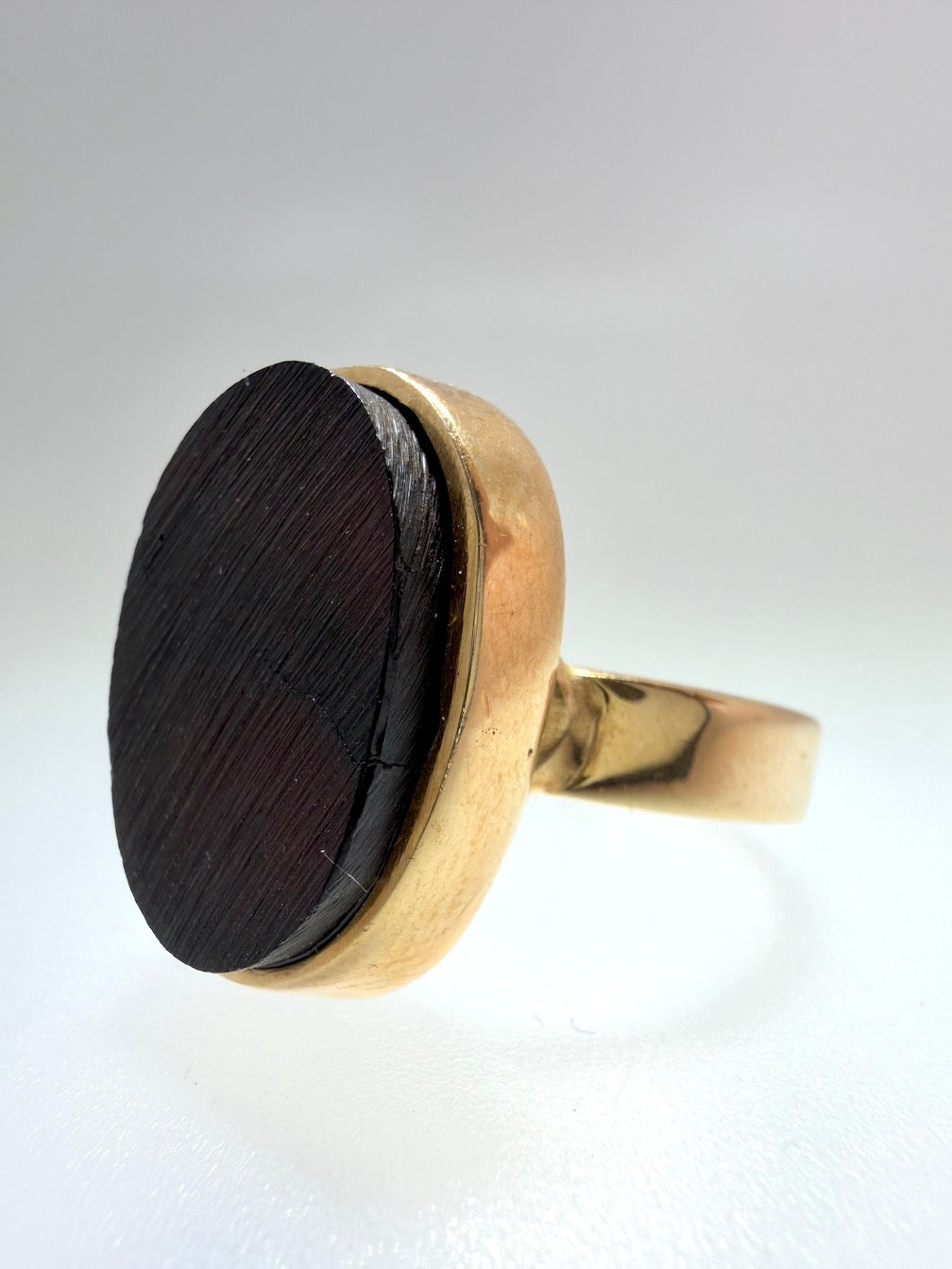 Sterling Silver Rose-Gold Plated & Genuine Cherry Baltic Amber Earrings + Ring Set