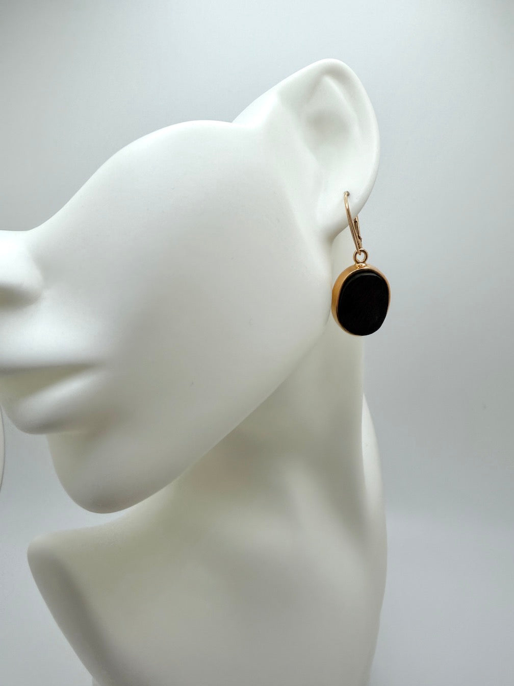 Sterling Silver Rose-Gold Plated & Genuine Cherry Baltic Amber Earrings + Ring Set