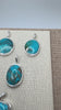 American Sleeping Beauty Turquoise & 925 Sterling Silver Pendants on Silver Chain