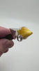 Black Oak, Sterling Silver & Genuine Baltic Butterscotch Ambermoda Amber Ring with Cone and Pyramid Design