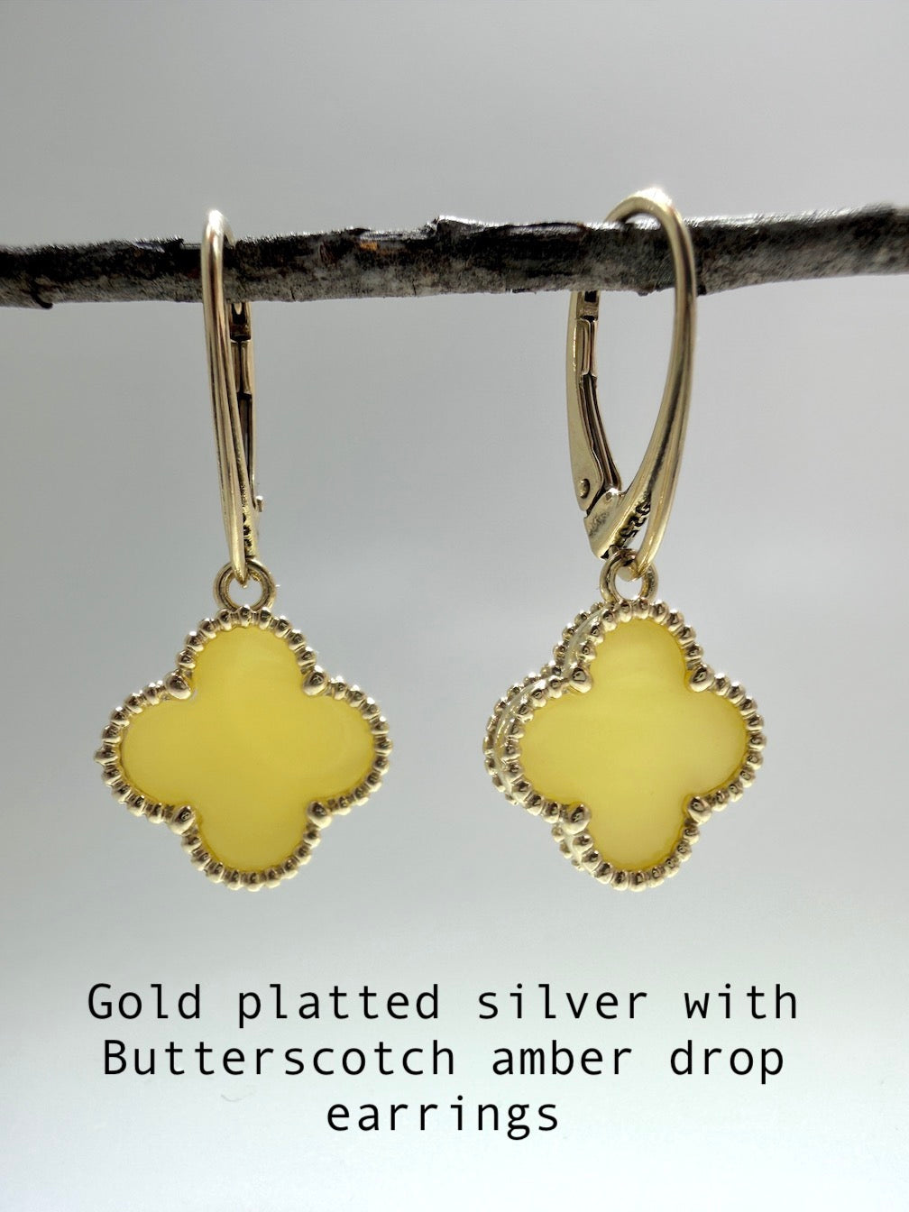 Handmade in Poland Sterling Silver Clover Jewelry